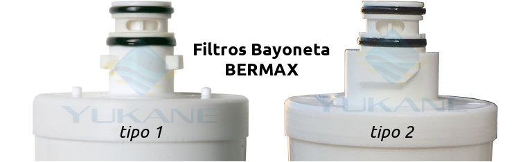 Filtros Bayoneta Bermax Tipo 1 y 2